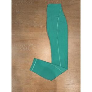 Lululemon Align High-Rise Pant with Pockets 25" SIZE 2 Maldives Green